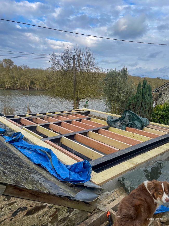 surelevation la roussiere gogane arhcitecture