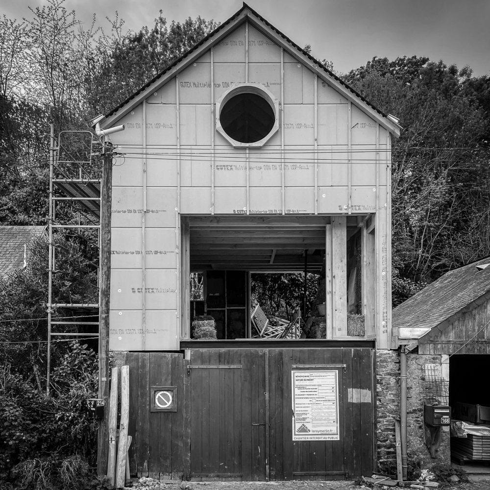 Surélévation sur les bords de Mayenne (49)